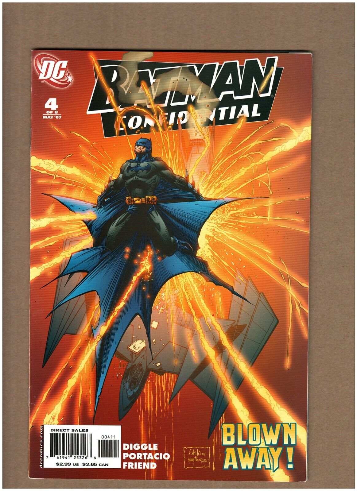 Batman Confidential #4 DC Comics 2007 Whilce Portacio NM- 9.2