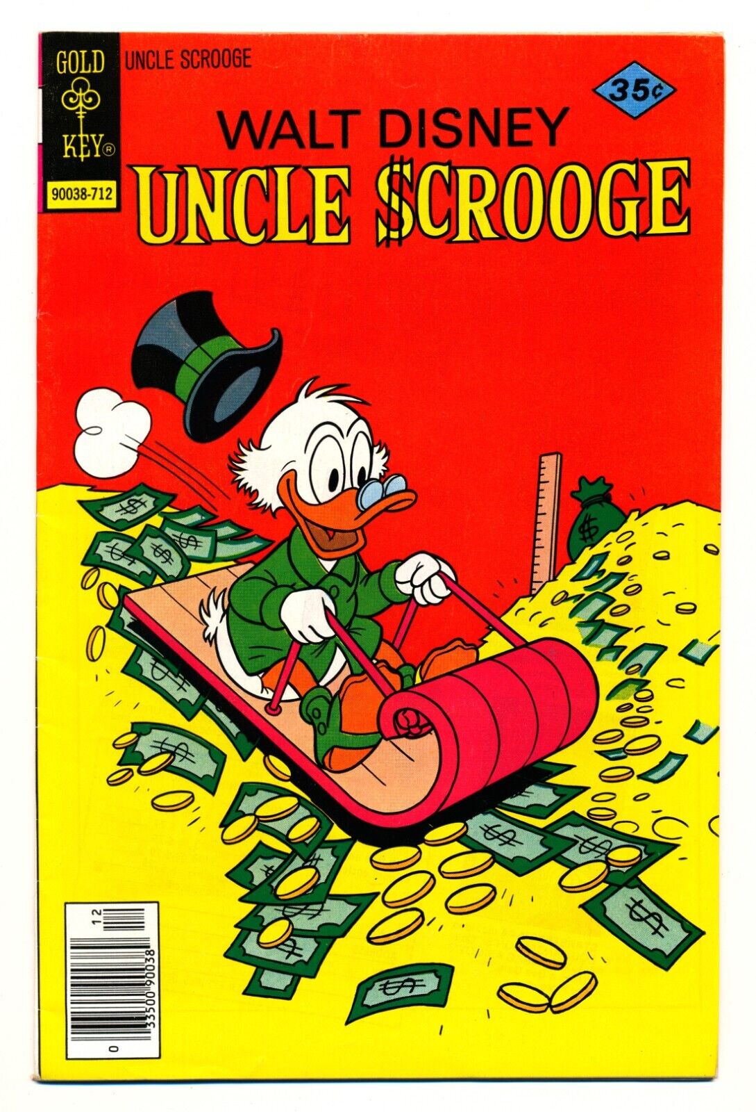 Walt Disney\'s Uncle Scrooge #147 (Gold Key) VF7.8