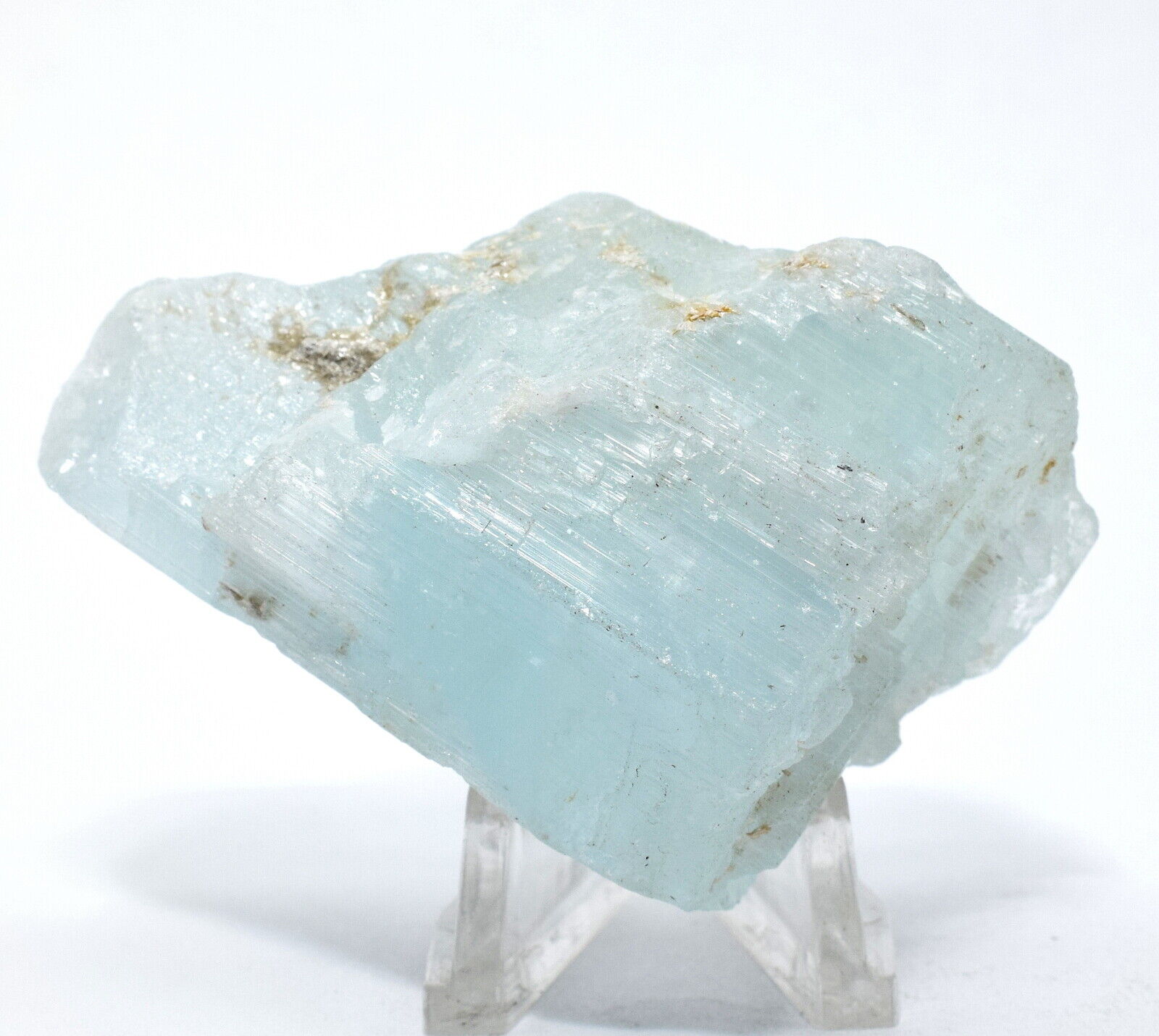 400ct Blue Beryl Aquamarine Gemstone Crystal Mineral Rough Specimen - Afganistan