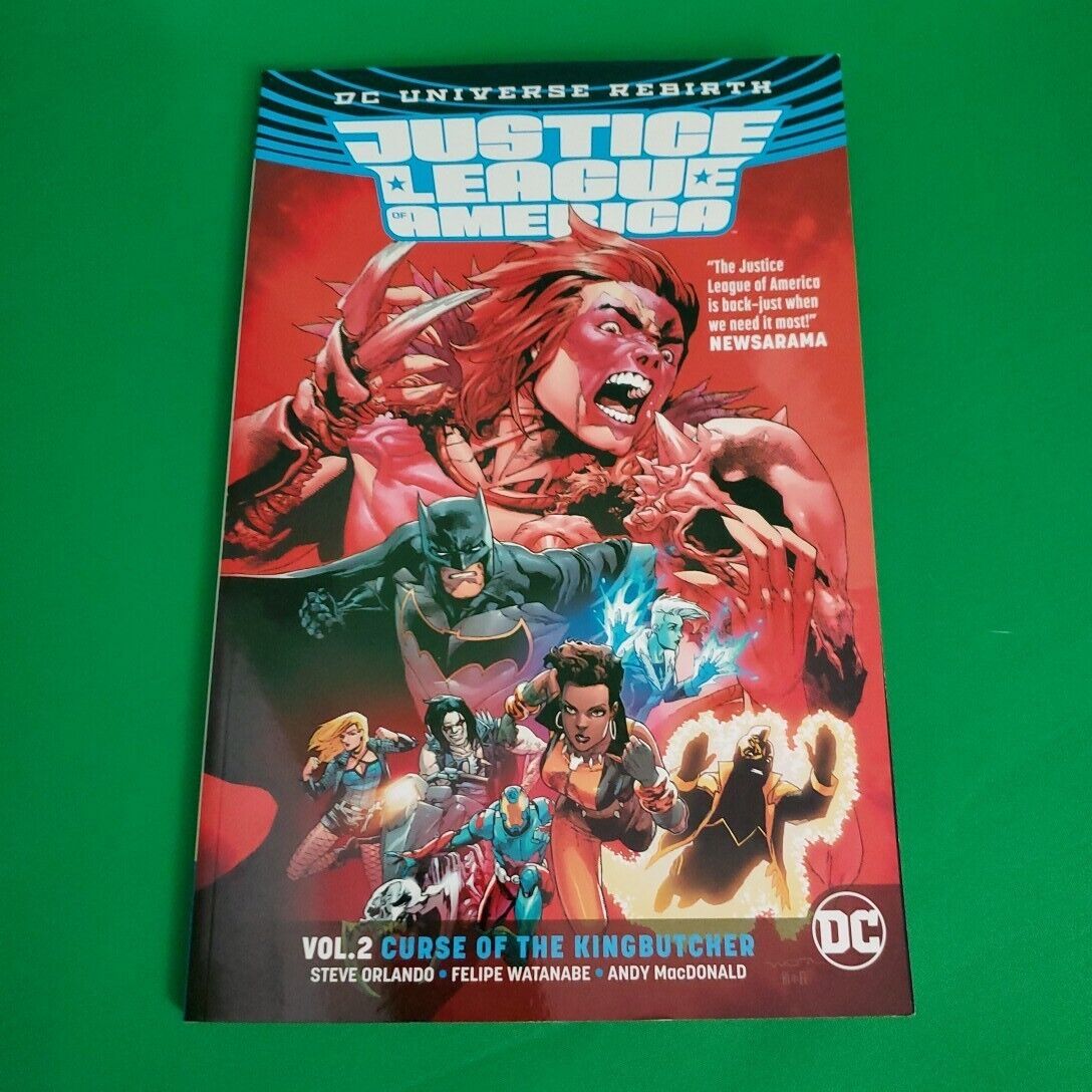 Justice League of America Vol 2 Kingbutcher New DC Comics TPB Paperback