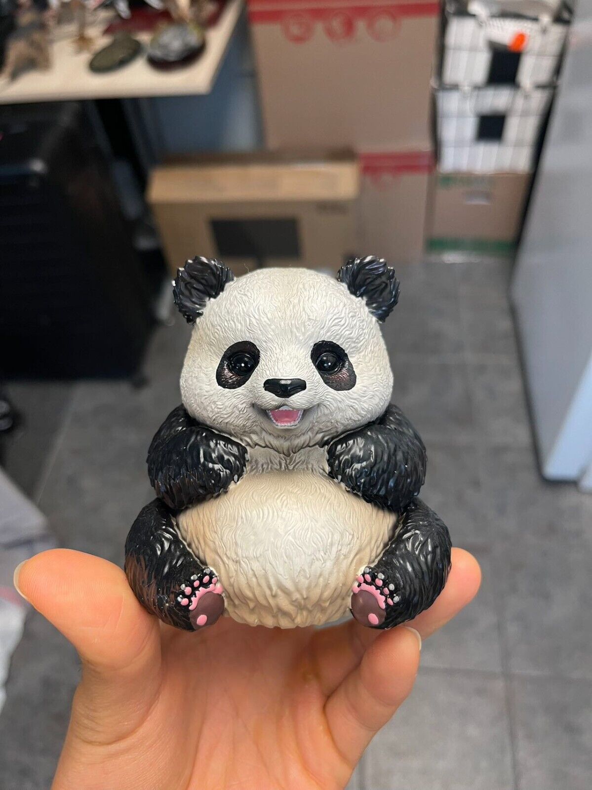 BO WU ZHI 博物志 Bear Baby Series Chunky Panda Figure Limited Edition 