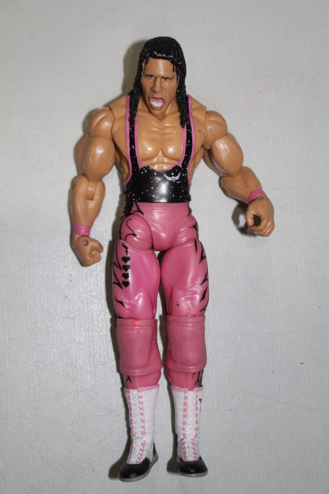 WWE Deluxe Classic Superstars BRET HART Figure Series 2 Jakks Figure