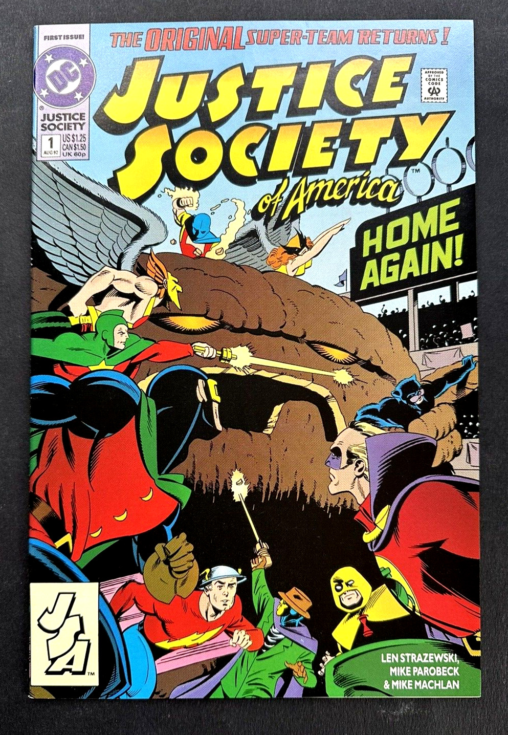 Justice Society Of America 1 / DC Comics 1992 / Key 1st App. Jessie Quick