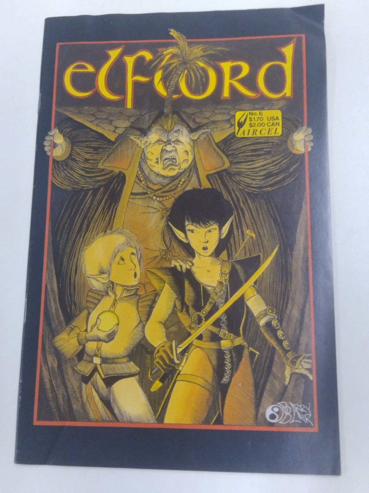 Elflord #6  comic 1986 Barry Blair