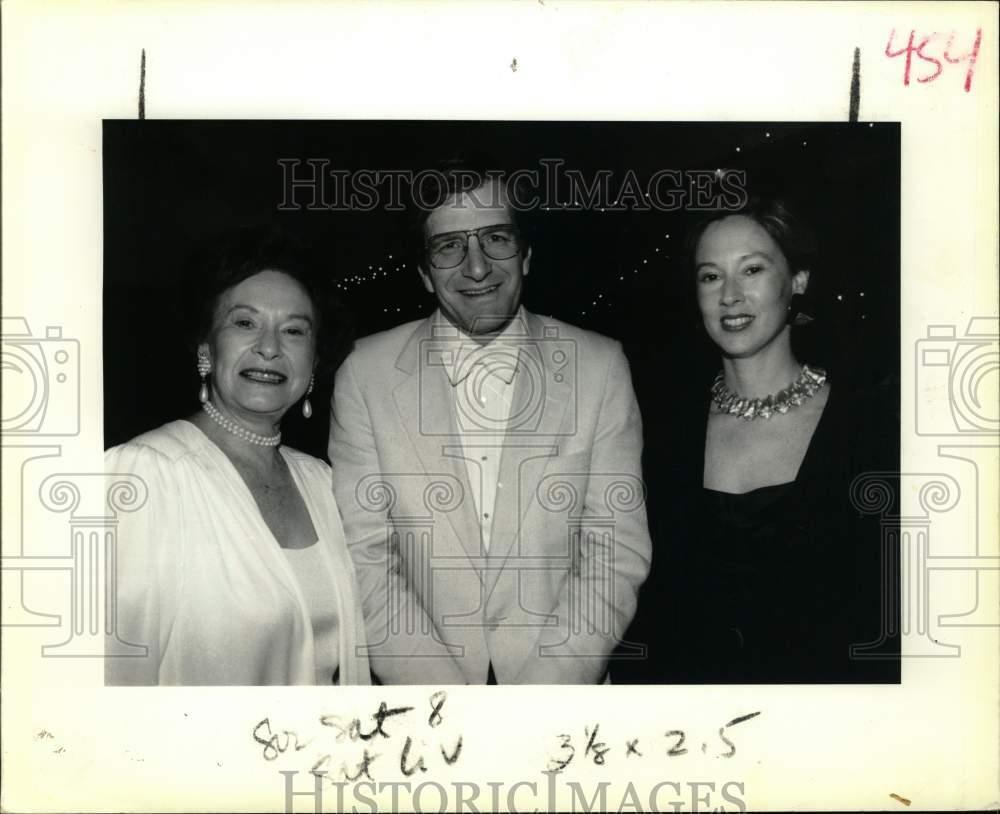 1989 Press Photo Symphony Opus Ball attendees - noc57352