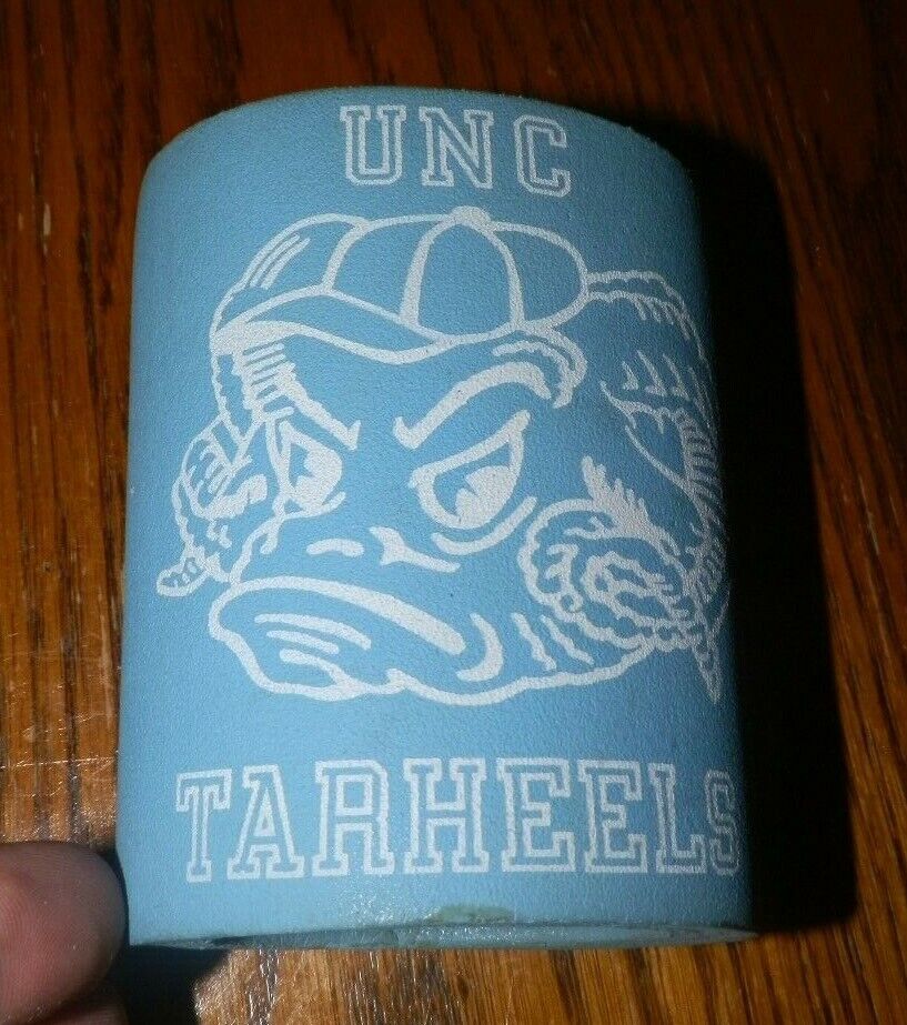 Circa 1980\'s UNC Tarheels Beer Can Coozie-Scarce