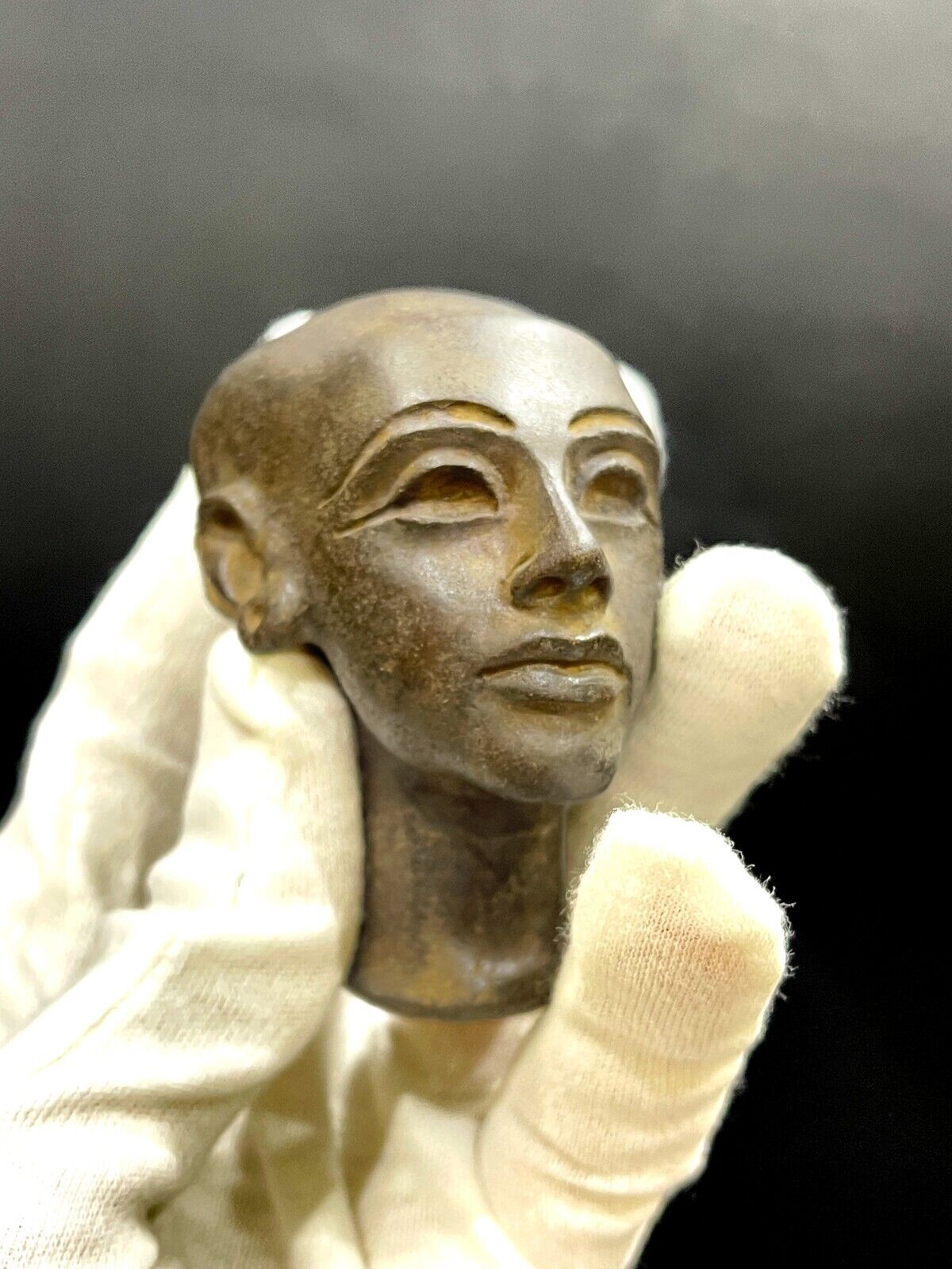 Head of princess daughter of Akhenaten ( Meritaten ) - Ancient Head