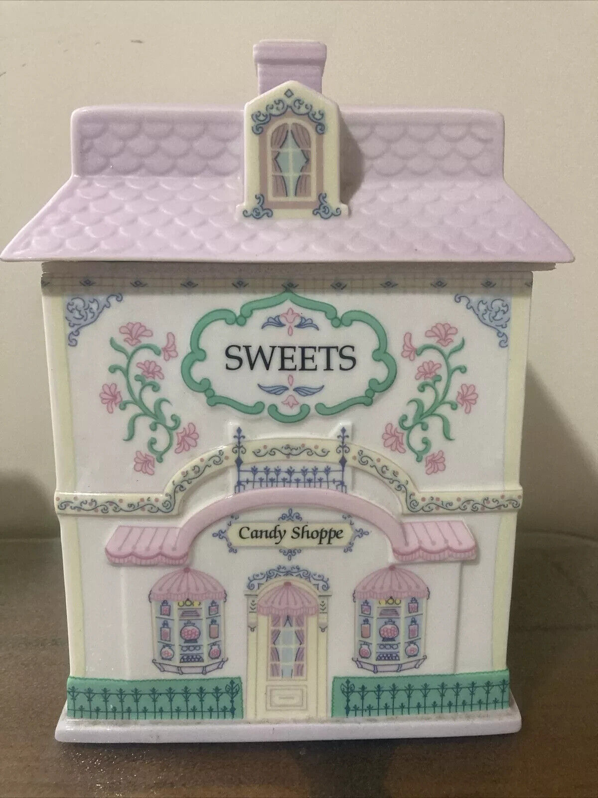 Lenox Village Sweets Candy Shoppe Canister NIB