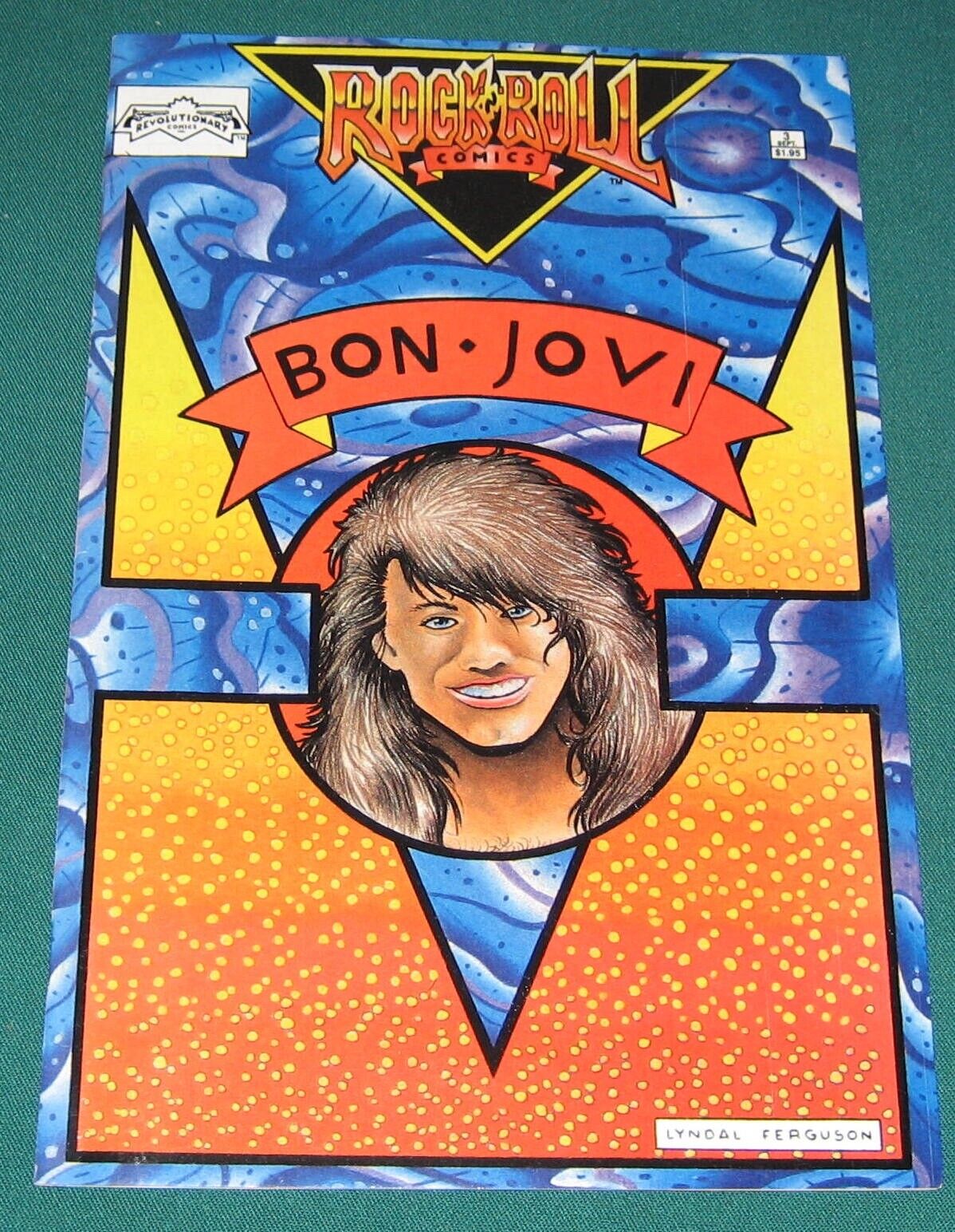 BON JOVI ROCK AND ROLL COMICS #3 1989 