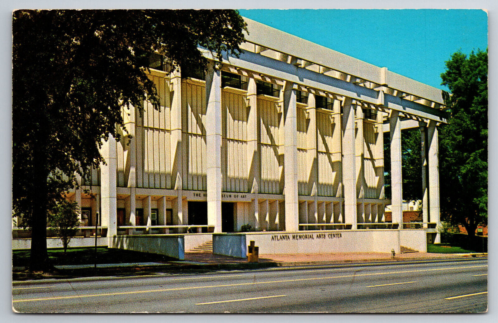 Vintage Postcard GA Atlanta Memorial Arts Center Chrome ~9721