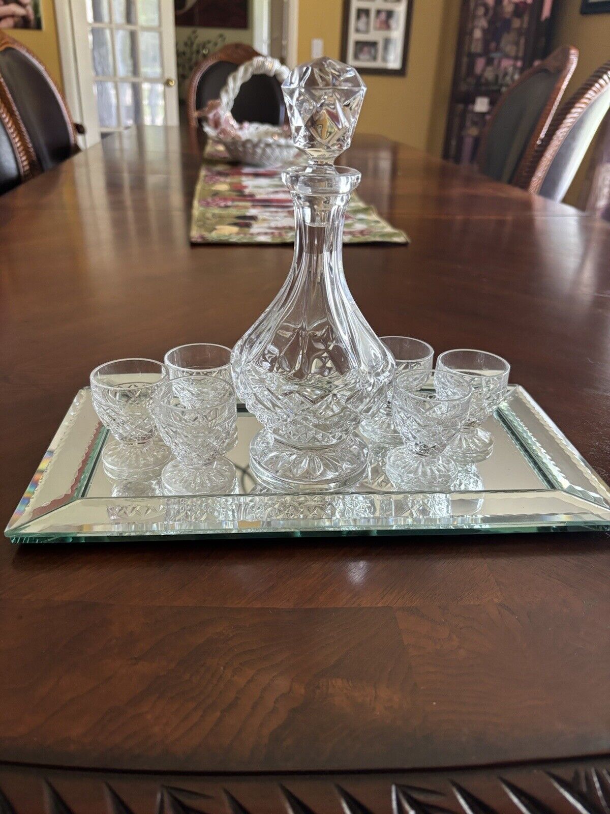 Vintage Decanter And Glass Set