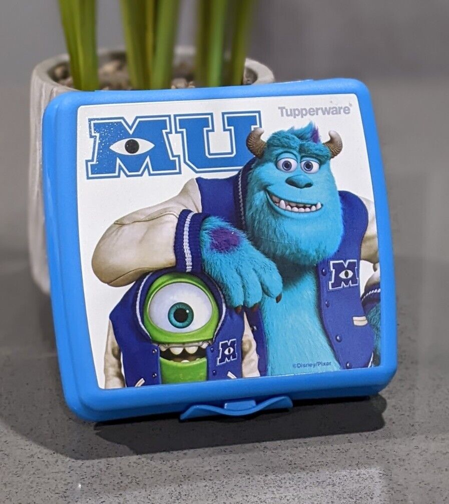 Tupperware Disney/Pixar Monsters Inc. University Sandwich Keeper New 
