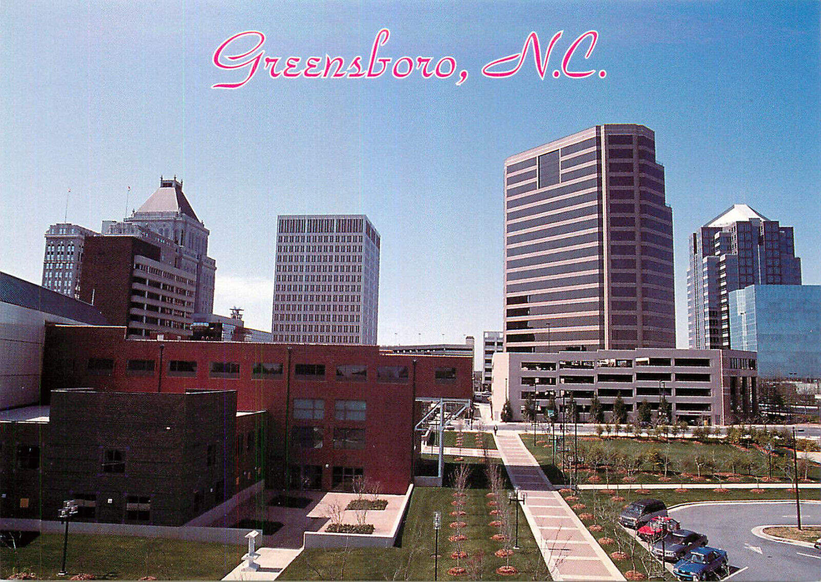 Postcard Greensboro North Carolina, NC