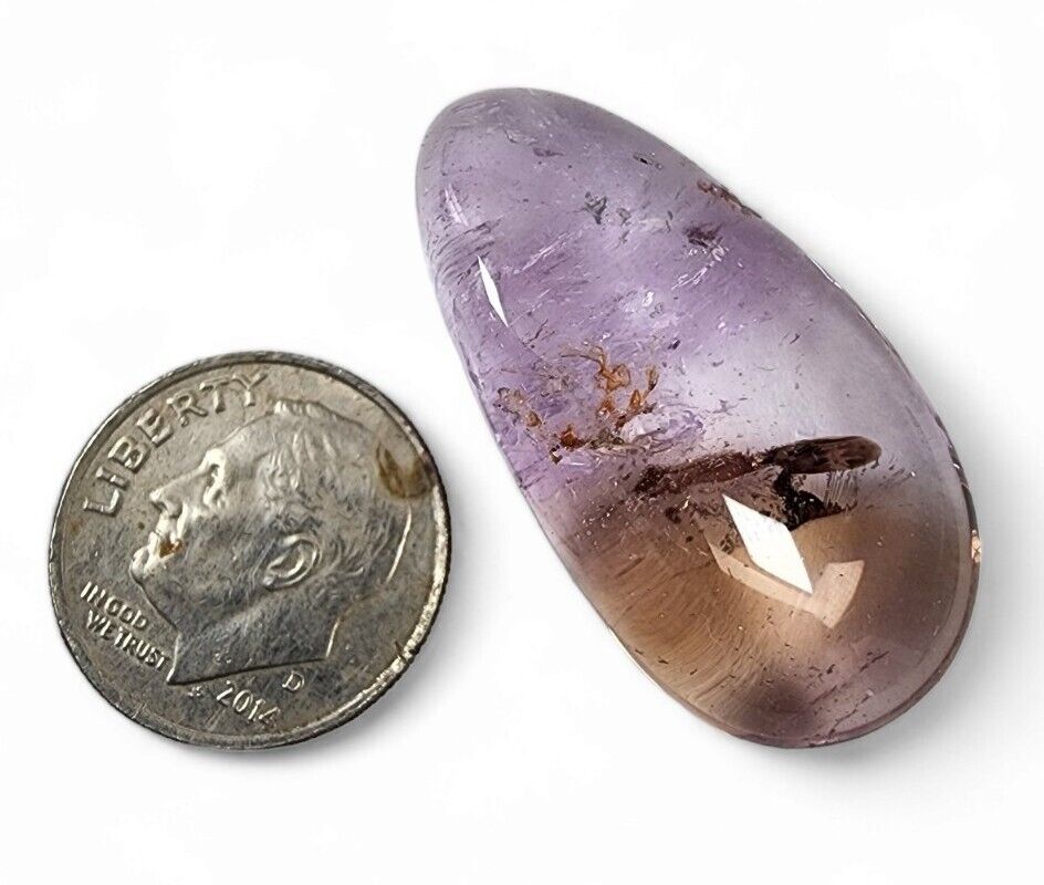 Ametrine Crystal Polished Single Stone Boliva 8.32 grams.
