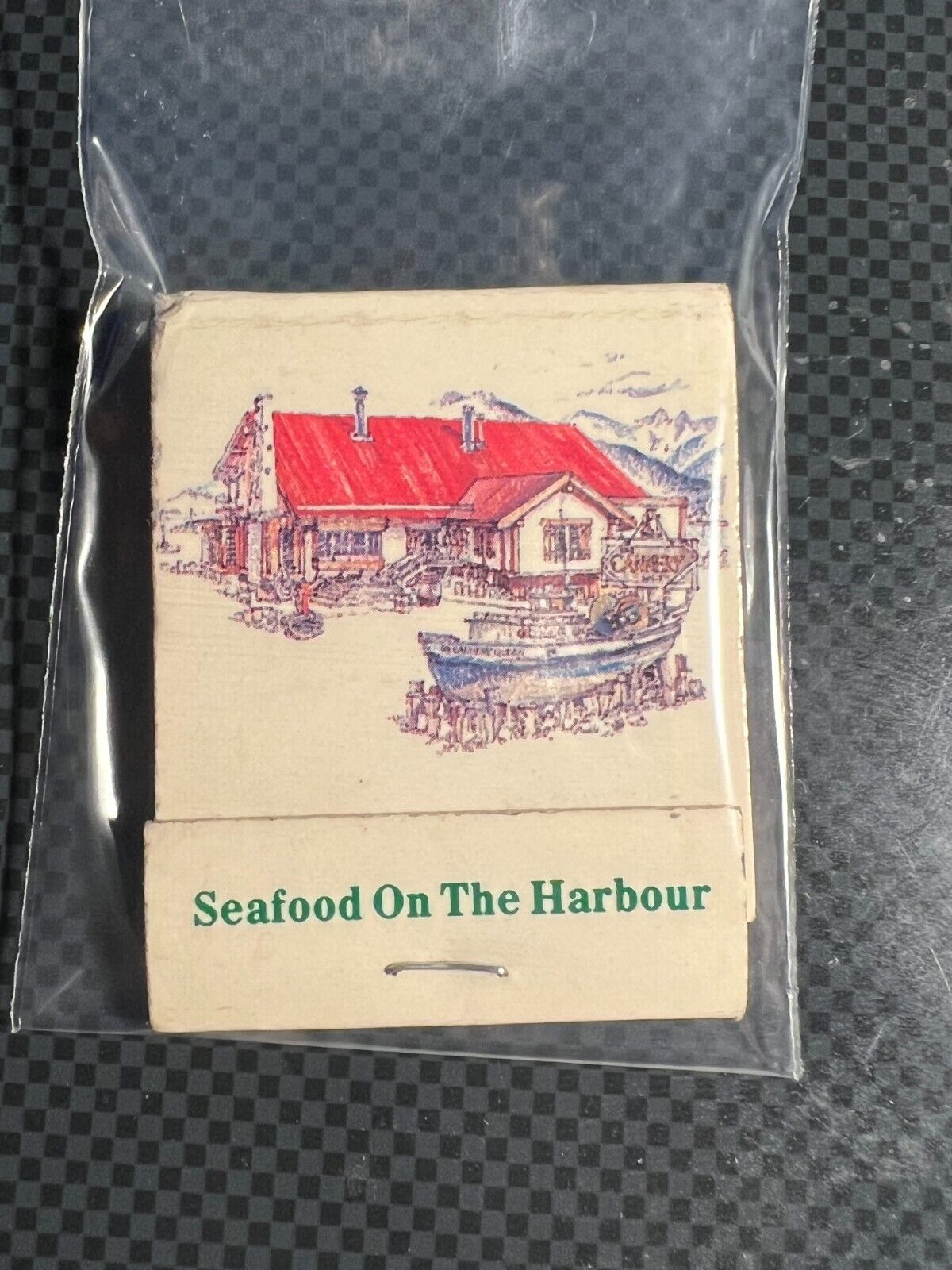 VINTAGE MATCHBOOK - THE CANNERY SEAFOOD HOUSE - VANCOUVER - UNSTRUCK
