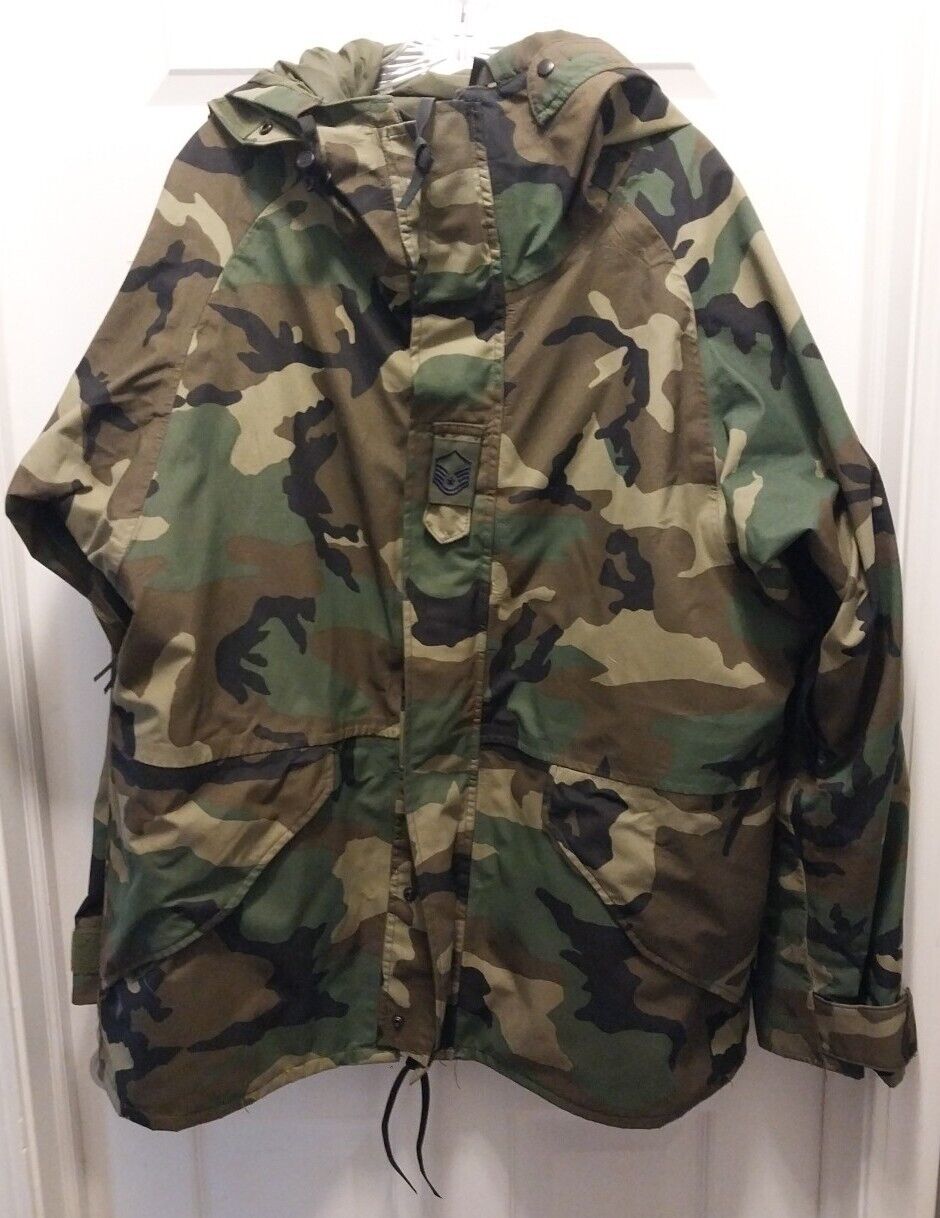 US MILITARY Parka Cold Weather Camouflage Tennessee Apparel Corp Large Regular