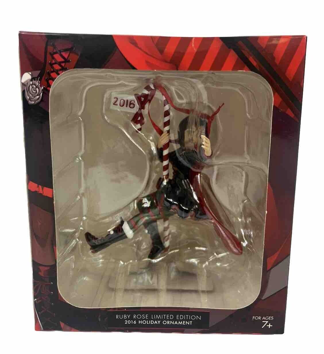 Rate Rooster Teeth Ruby Rose Limited Edition 2016 Holiday Ornament RWBY Rare