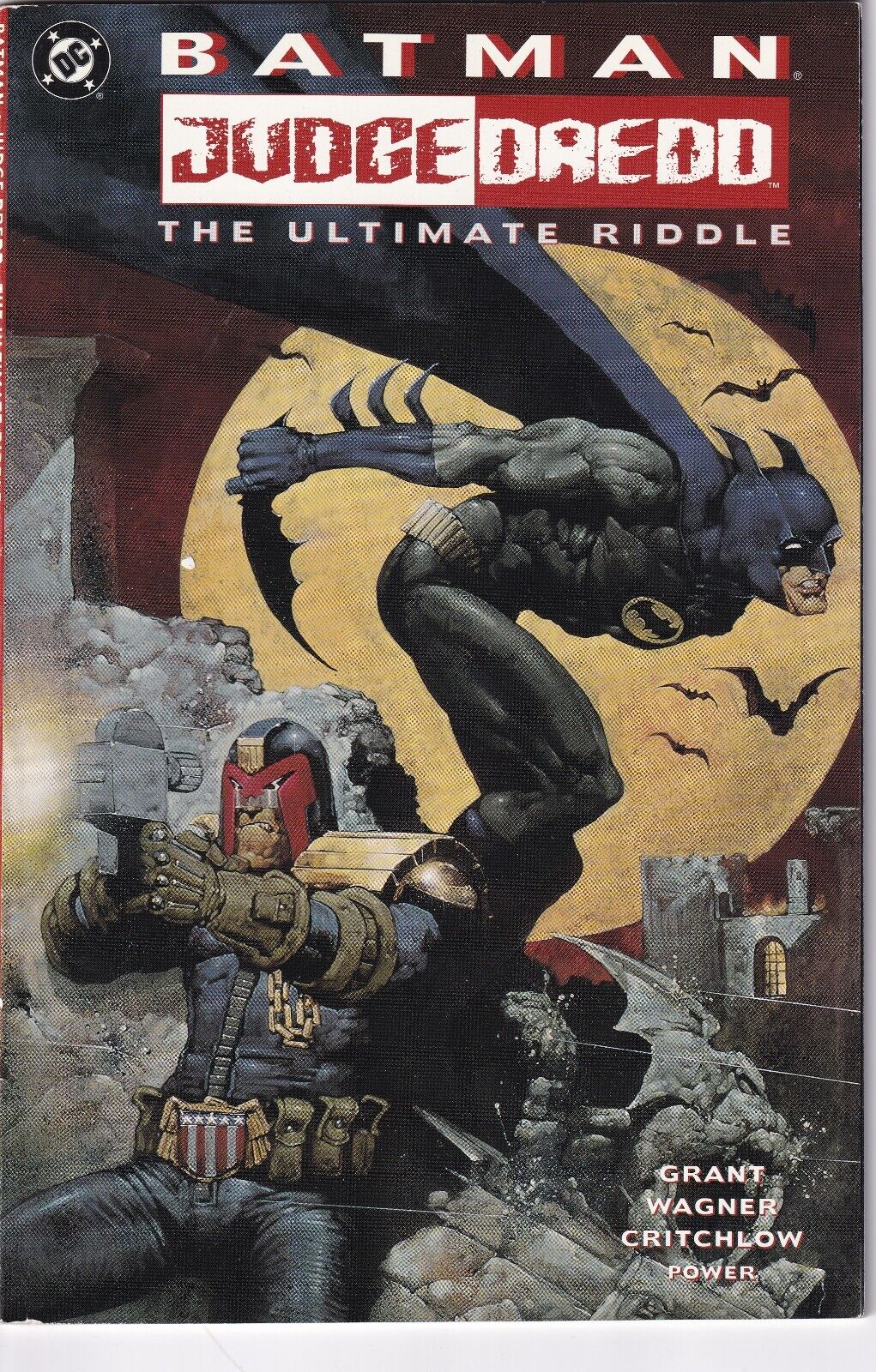 Batman Judge Dredd The Ultimate Riddle TPB DC Comics 1995
