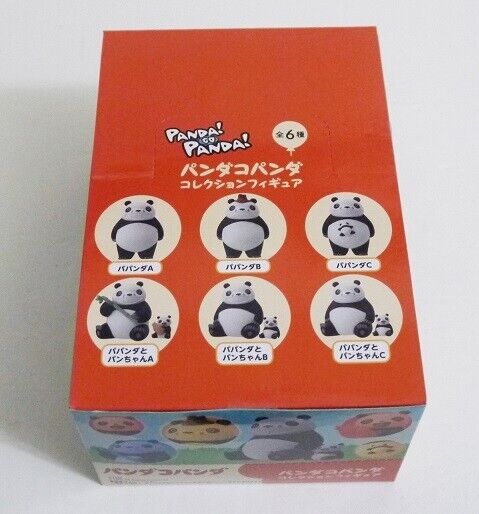 Panda Go Panda Figure collection 6 types complete box set Studio Ghibli new