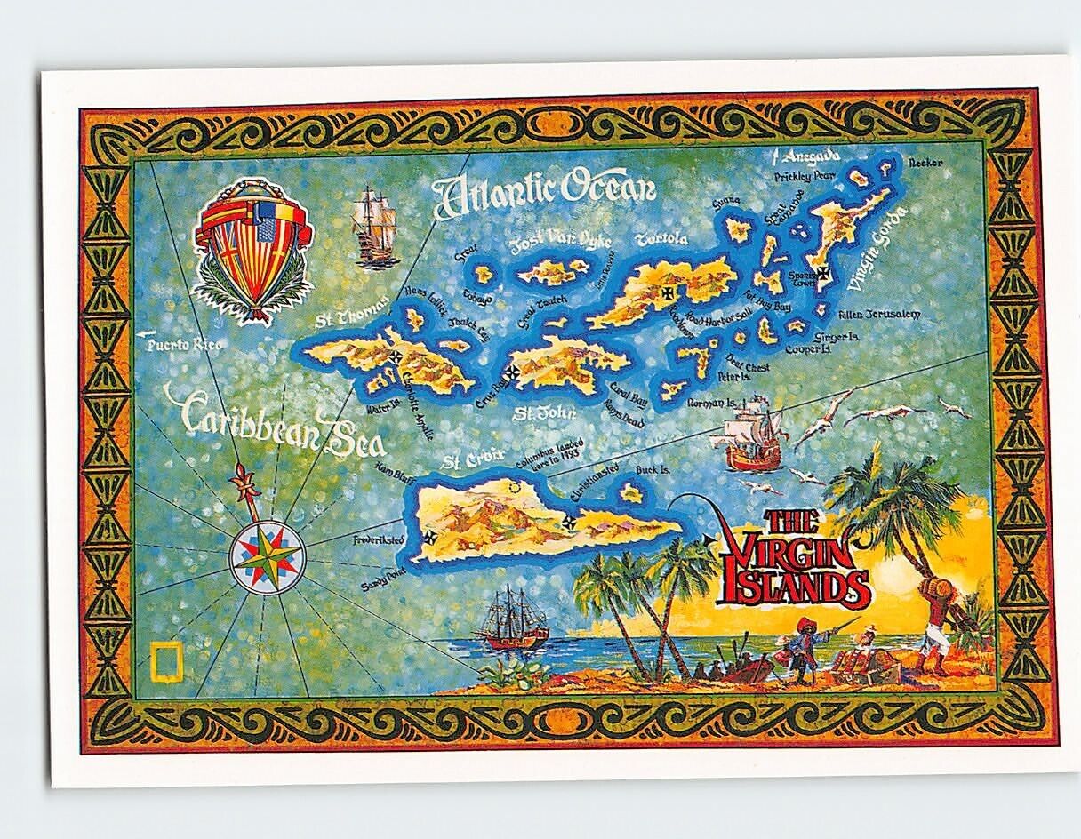 Postcard The Virgin Islands