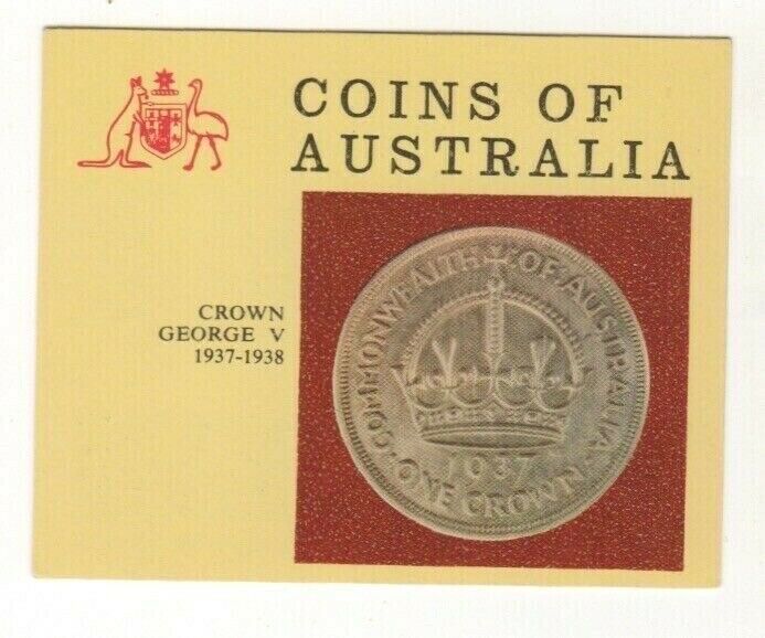 Nabisco Australia - Coins of Australia 1965 #26 George V Crown 1937