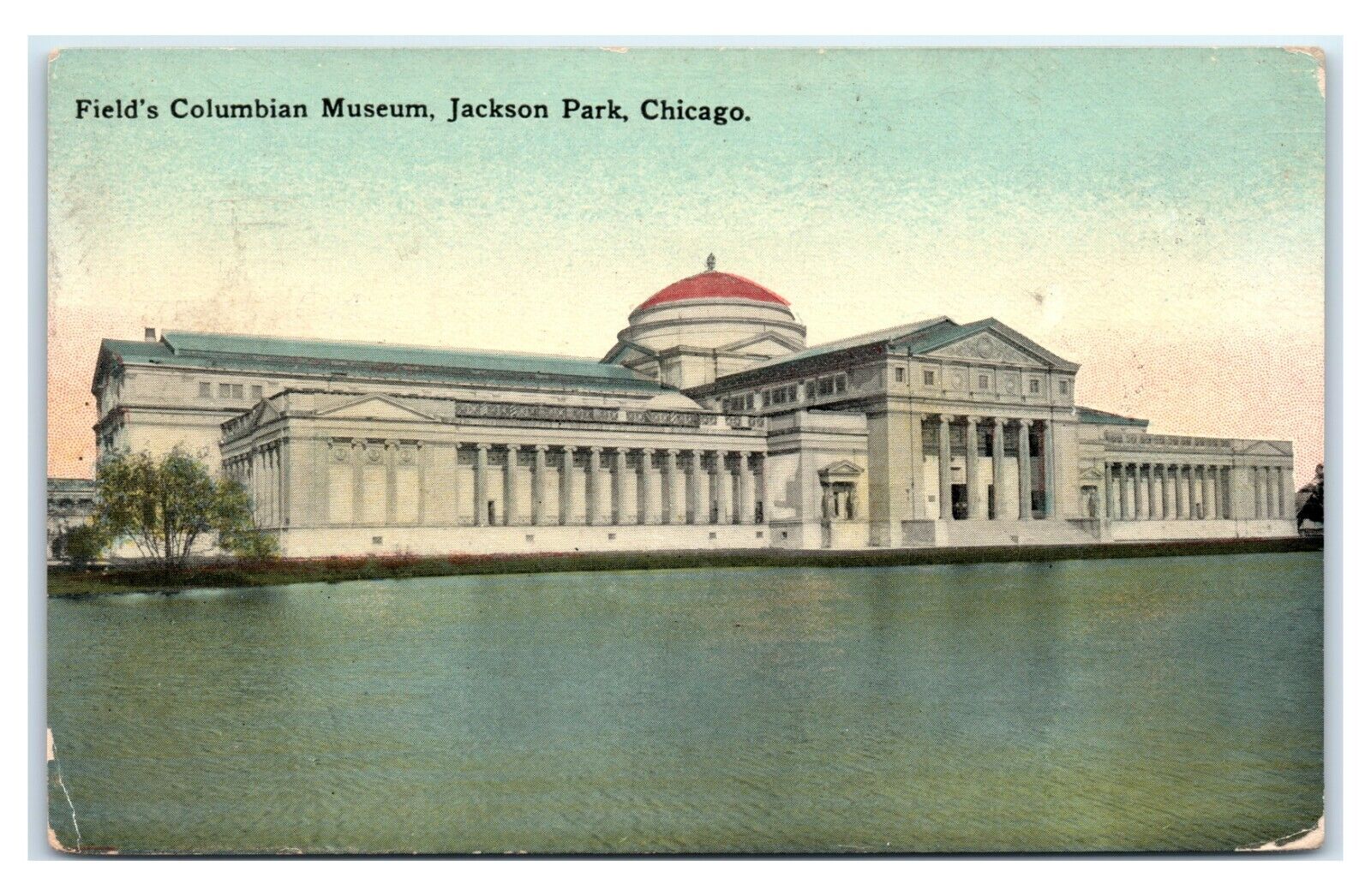 Postcard Field\'s Columbian Museum, Jackson Park, Chicago IL 1915 E15