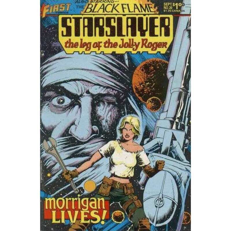Starslayer #20  - 1982 series First comics VF minus Full description below [j|
