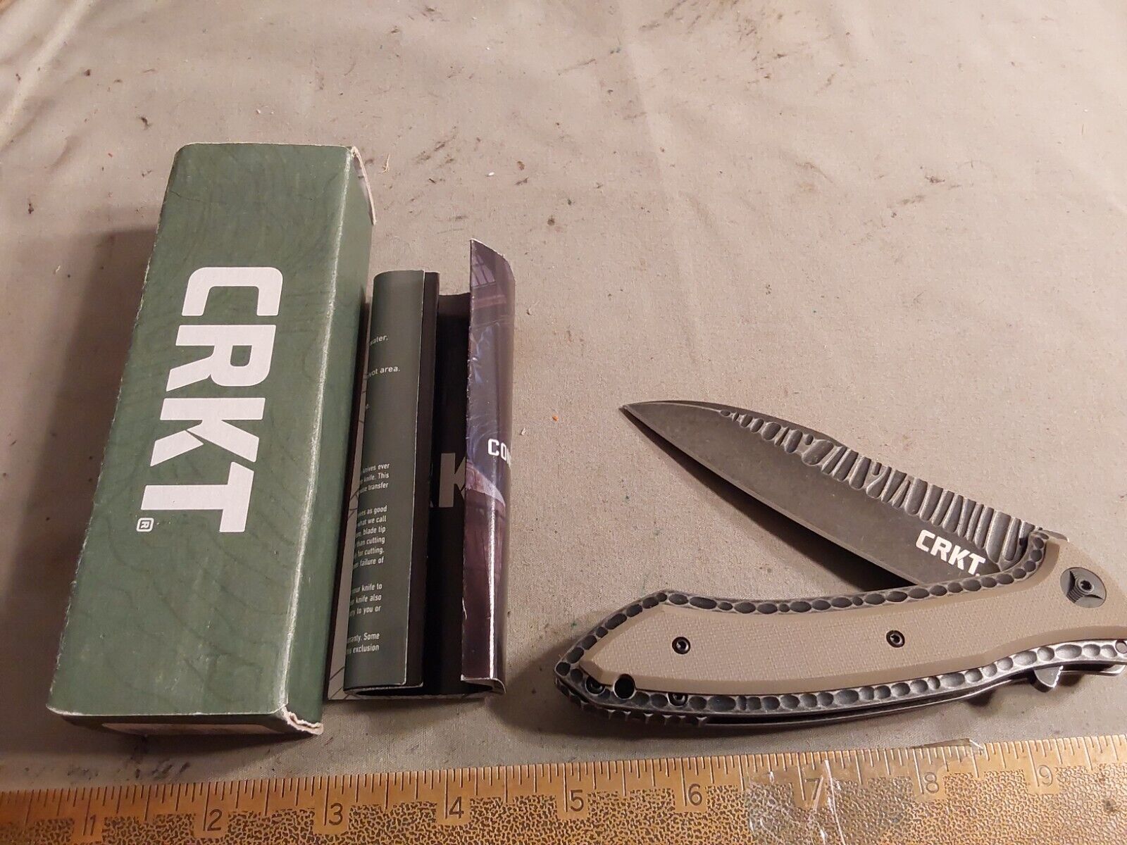 CRKT Boxed 5380 APOC Single Blade Folding Knife