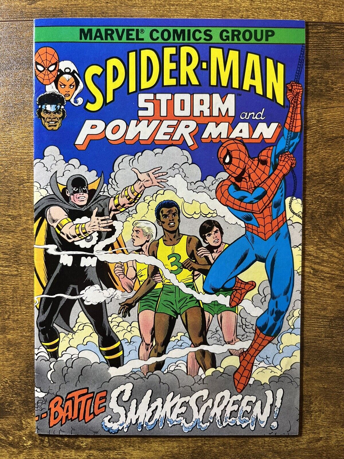 SPIDER-MAN STORM & POWER MAN 1 HIGH GRADE JOHN ROMITA COVER MARVEL COMICS 1981