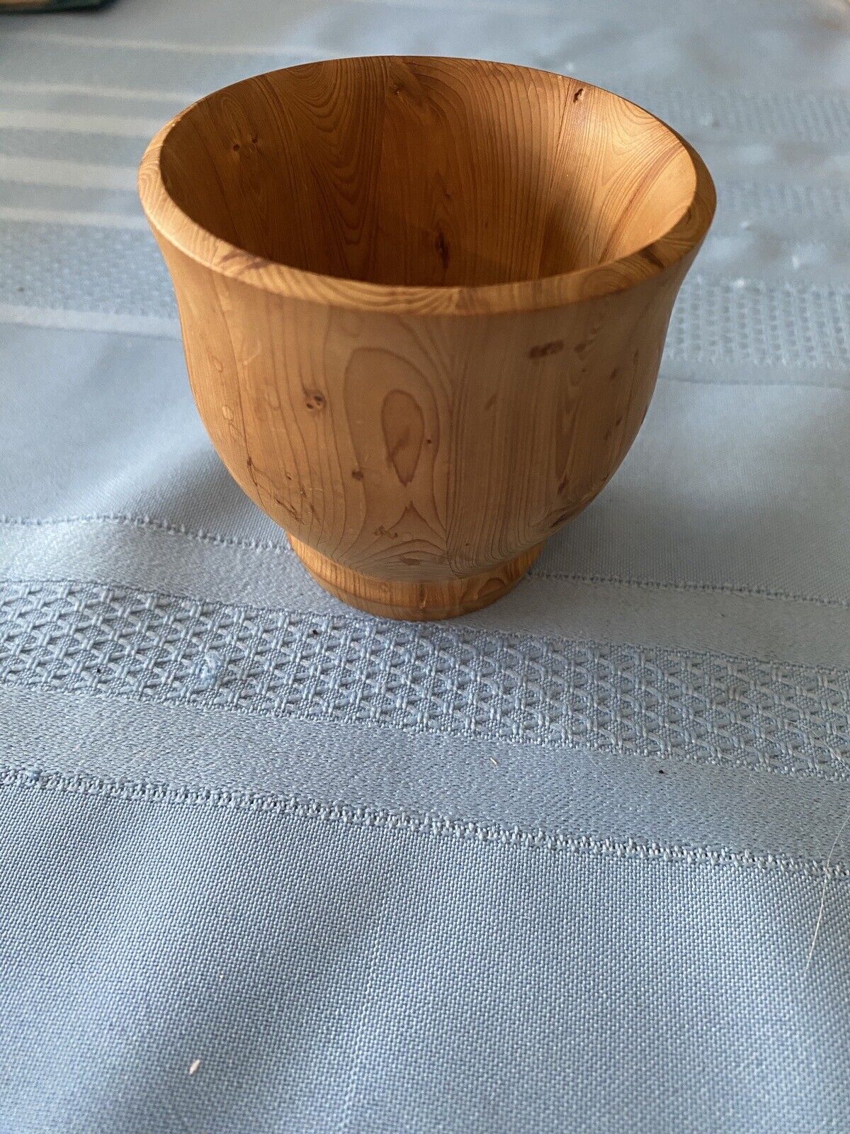 Rare Vintage Finnish Handmade Juniper Cup by Sulo Skippari