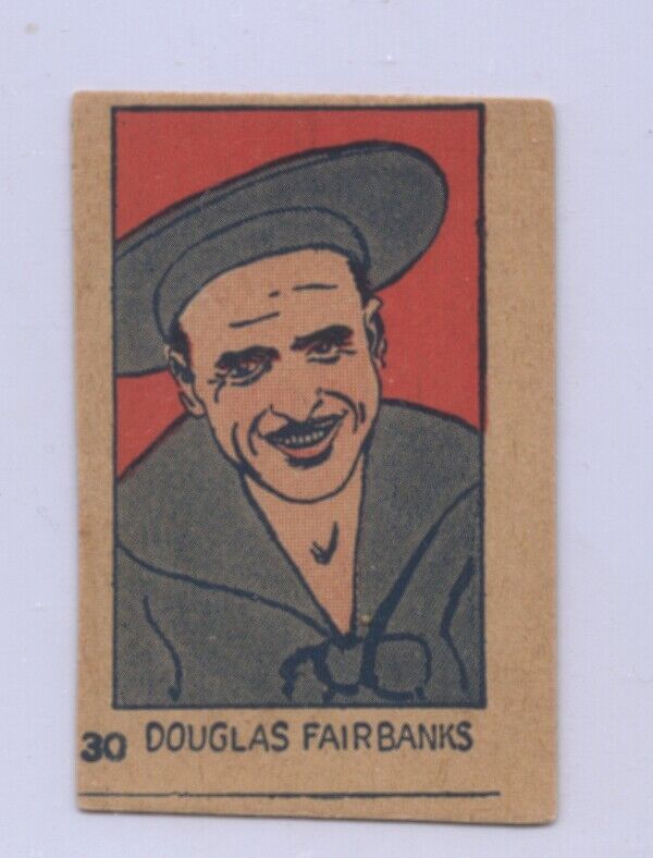 1922 Strip Card  W-UNC #30 Douglas Fairbanks \