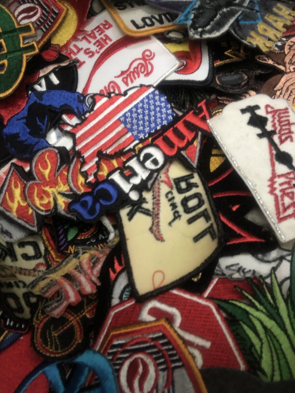 Company Advertising Vintage 1970-80's Patches Wholesale Lot of 32  Lot # 1
