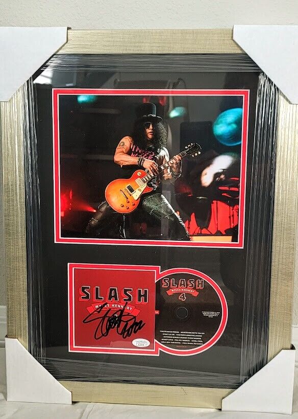 Slash Signed  Myles Kennedy 4  CD Autographed JSA RARE Guns Roses GNR