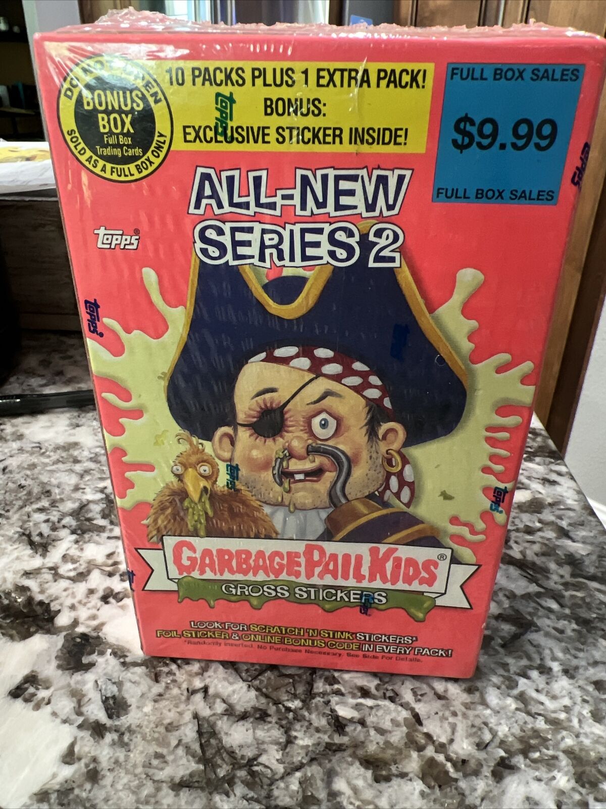 2004 Topps Garbage Pail Kids  All New Series 2 Bonus Box Sealed Brand New