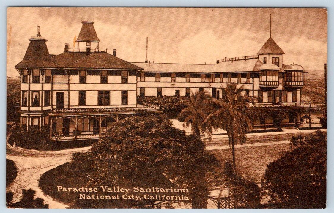 1912 COMPLIMENTS OF THE PARADISE VALLEY SANITARIUM NATIONAL CITY CALIFORNIA