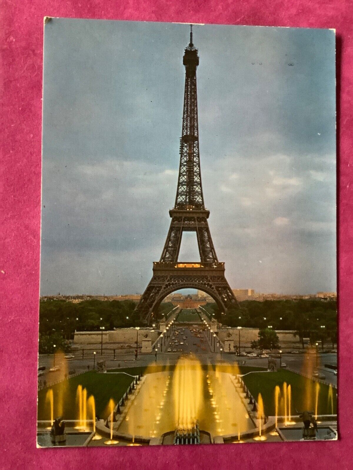 The Eiffel Tower Paris France Postcard