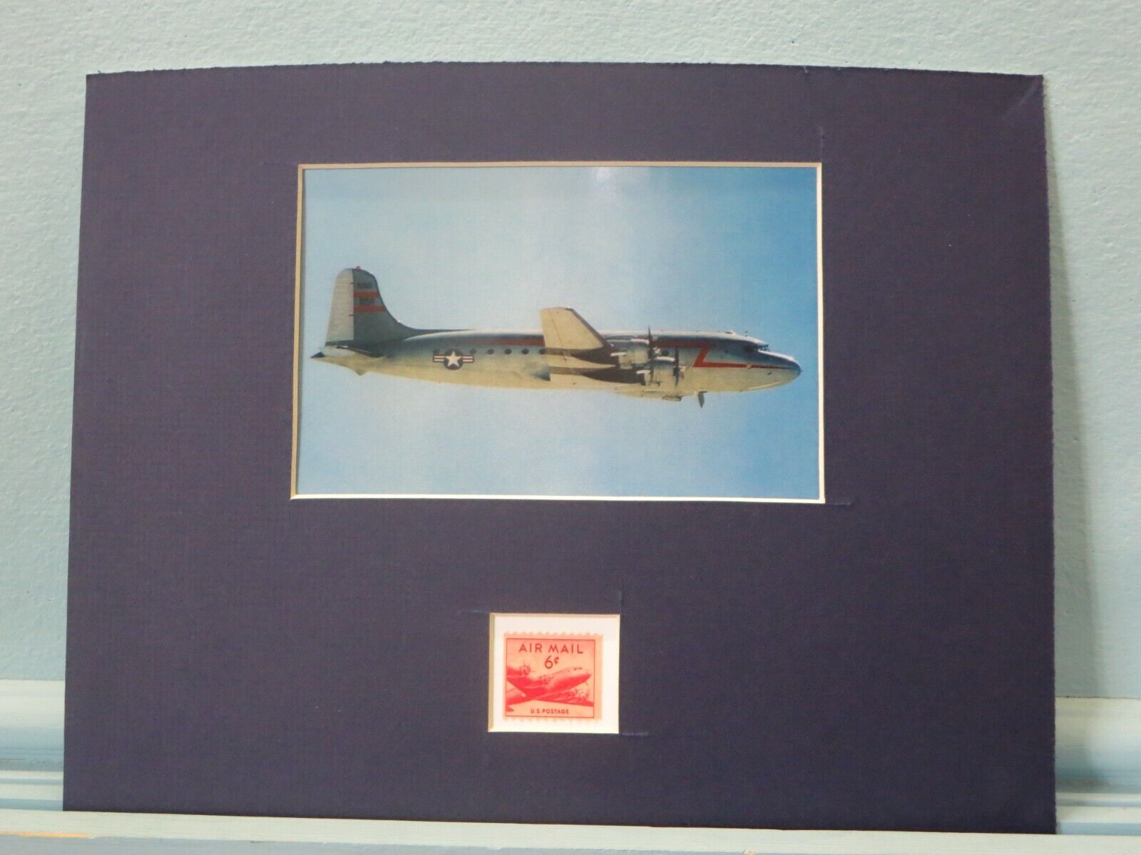 The Douglas C-54 Skymaster honored by its own stamp