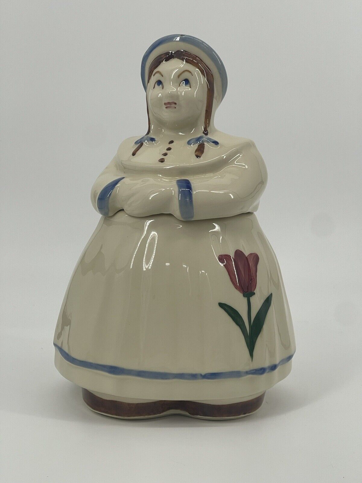 Vintage 1940s SHAWNEE Pottery JILL the DUTCH GIRL Country Farmhouse Cookie Jar