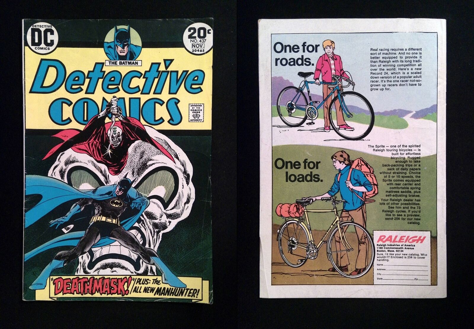 Detective Comics #437  DC Comics 1973 FN/VF