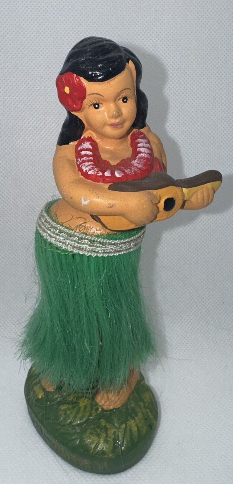 Vintage Aston-Hawaii Hawaiian Ukelele Dancing Hula Girl 6\