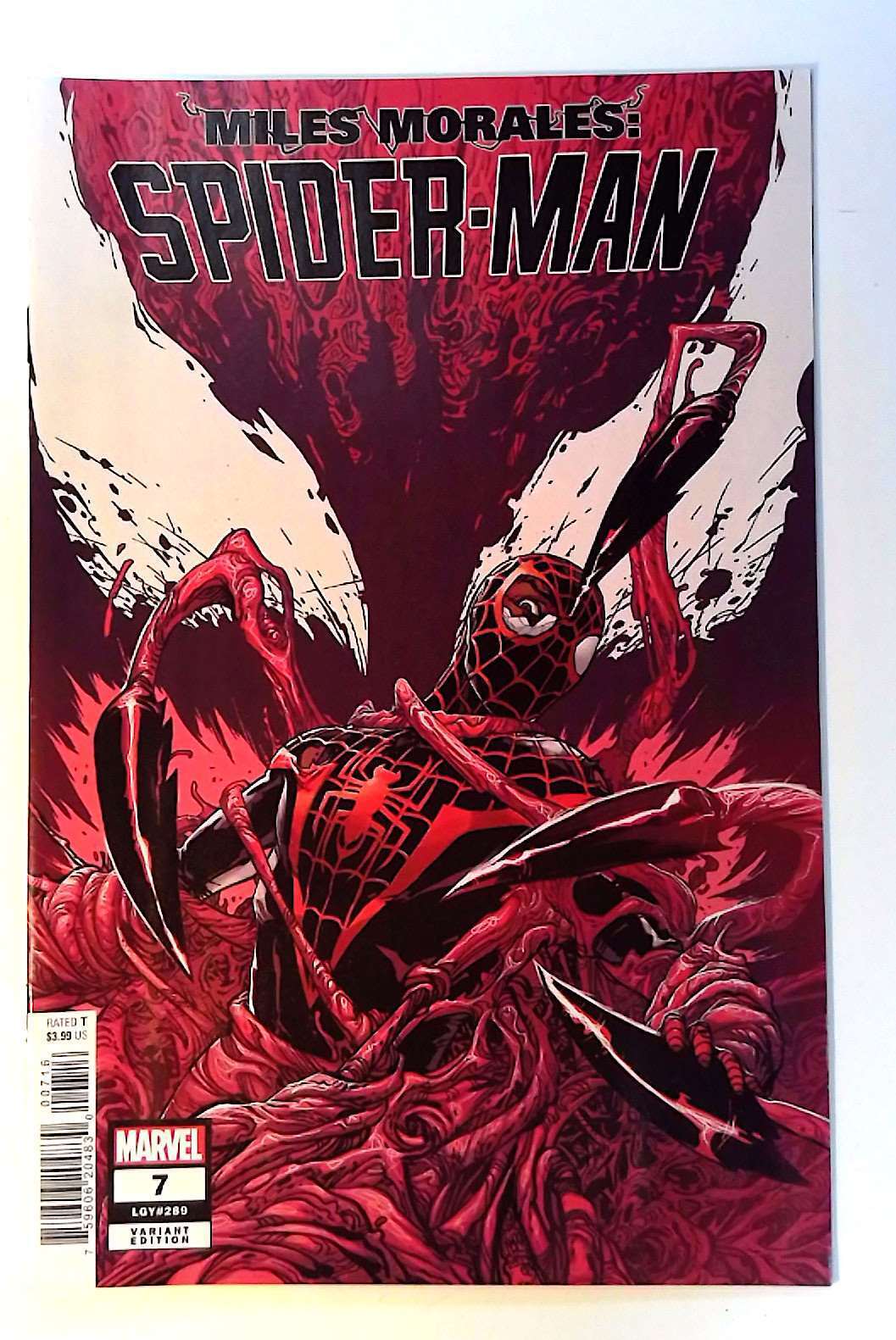 Miles Morales: Spider-Man #7 d Marvel 2023 Limited 1:25 Incentive Variant Comic