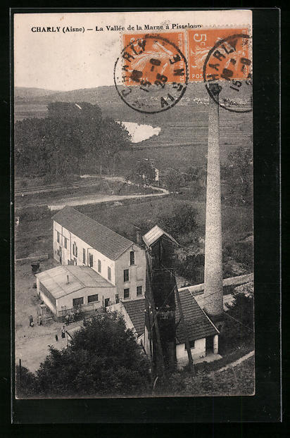 CPA Charly, La Vallée de la Marne in Pisseloup 1923 