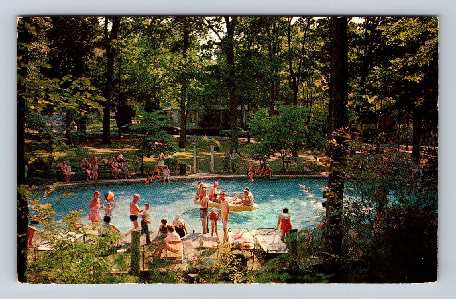 Capon Springs WV-West Virginia, Capon Springs And Farms, Vintage c1976 Postcard