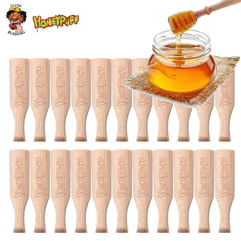 HONEYPUFF Cigarette Mouth FIlter Tips 20x Honey Flavor Rolling Cones Holder Tips