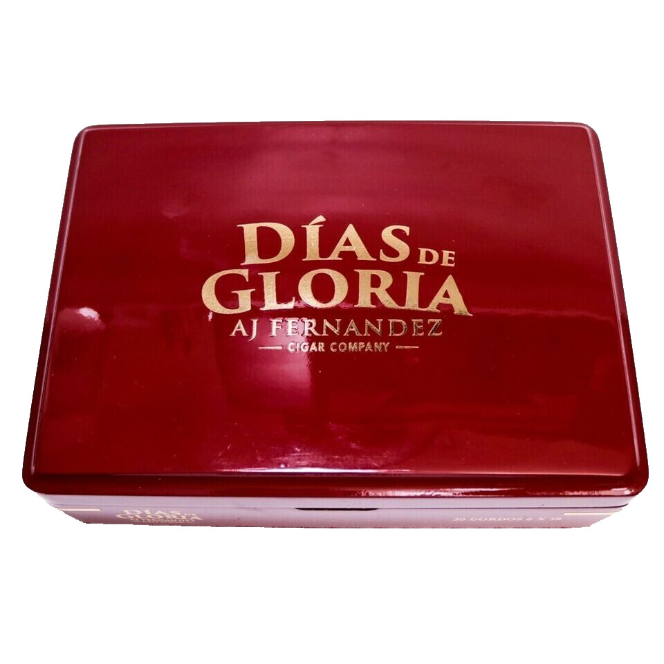 Dias De Gloria Gordos Empty Wooden Cigar Box 10.25\