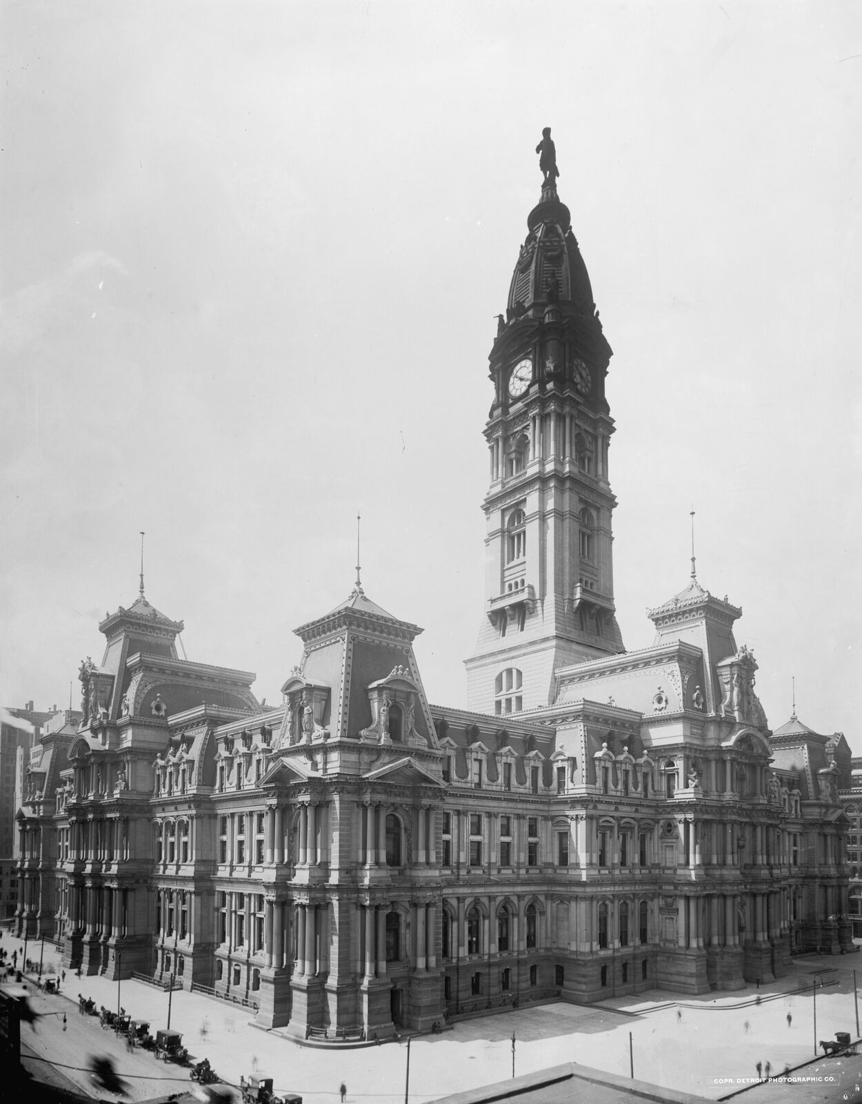 1905 City Hall Philadelphia Pennsylvania Vintage Old Photo 11\