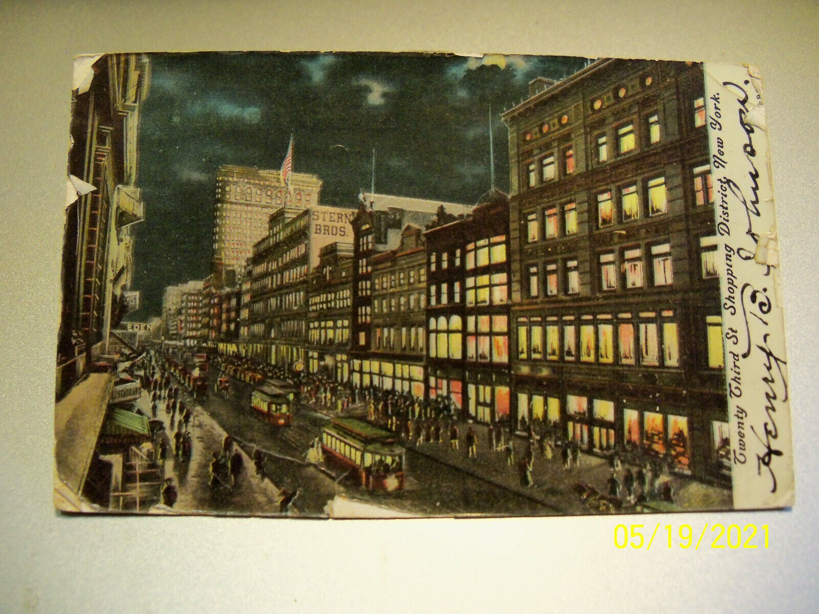 1908 Twenty Third St 23rd Street Shopping District New York City NY New York