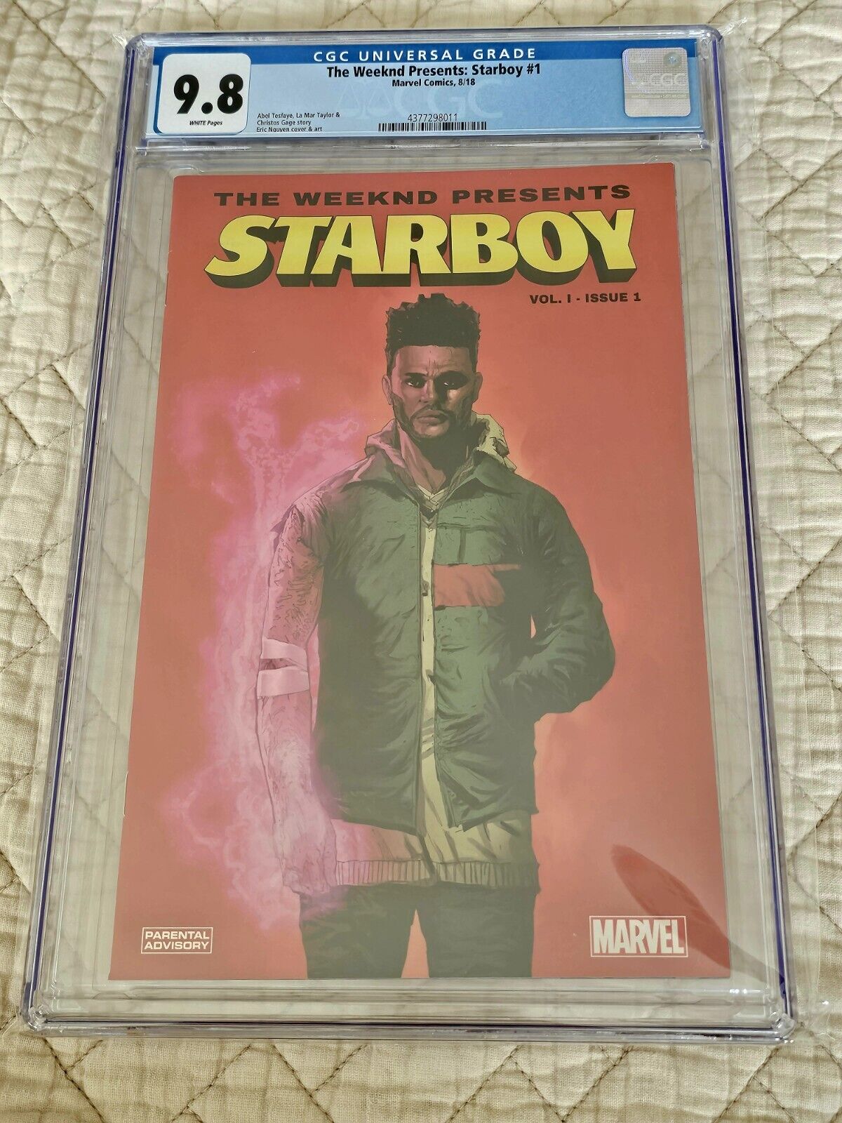 The Weeknd Presents: Starboy #1 CGC 9.8 White Pages