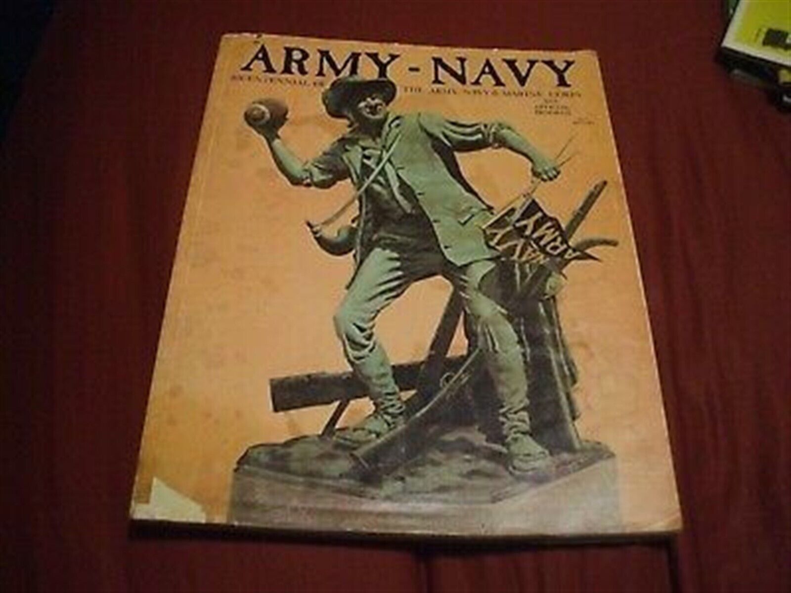 ARMY NAVY ALMANAC Magazine - 1975 OFFICIAL PROGRAM