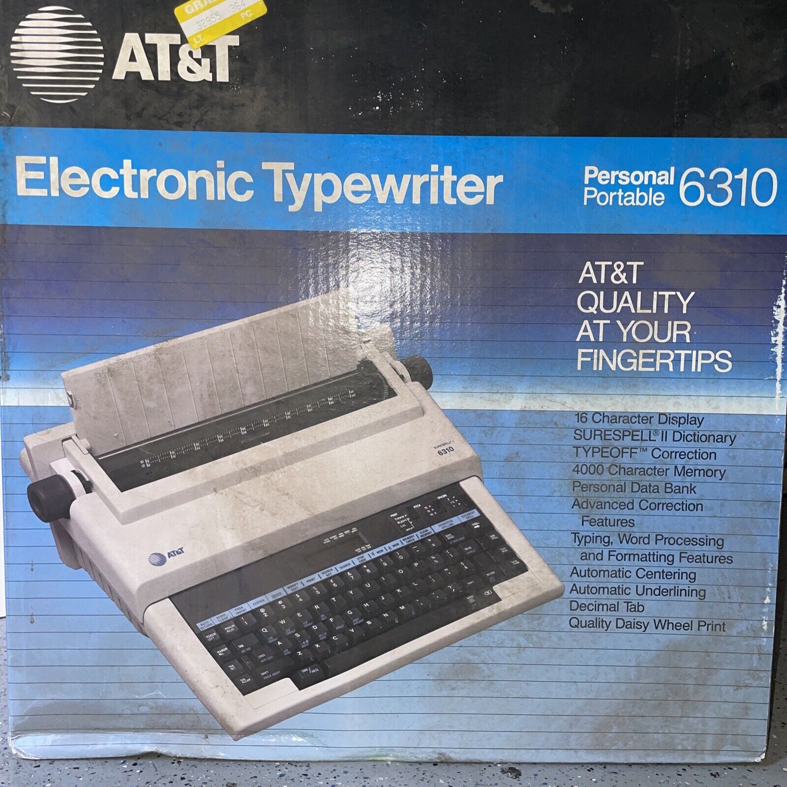 NOS AT&T 6310 Electronic Typewriter